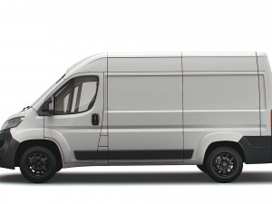 opel movano van l2h2 2022 Model 3D
