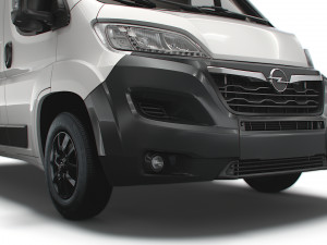 opel movano van l2h2 2022 Model 3D
