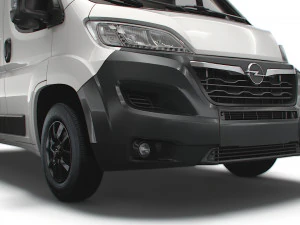 opel movano van l2h2 2022 3D Model