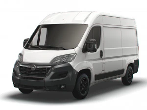 opel movano van l2h2 2022 3D Model