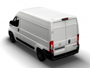 opel movano van l2h2 2022 Model 3D