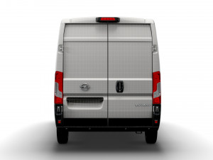 opel movano van l2h2 2022 Model 3D