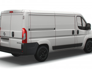 opel movano van l2h2 2022 3D 模型