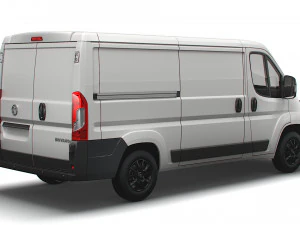 opel movano van l2h2 2022 3D Model