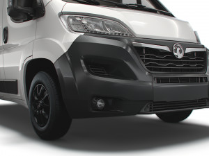 opel movano van l2h2 2022 3D 模型