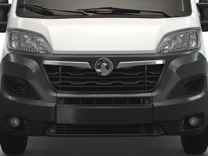 opel movano van l2h2 2022 3D 模型
