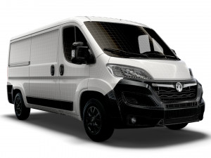 opel movano van l2h2 2022 3D 模型