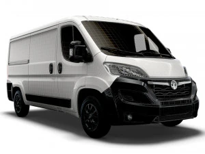 opel movano van l2h2 2022 3D Model