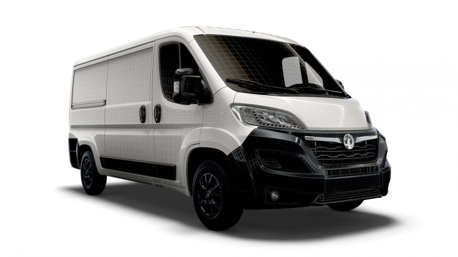 opel movano van l2h2 2022 3D Модель in Фургон 3DExport