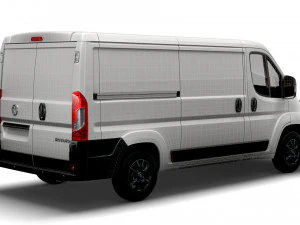 opel movano van l2h2 2022 3D Model
