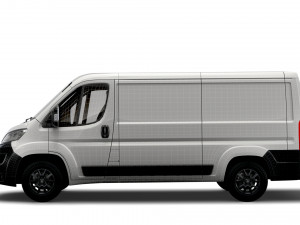 opel movano van l2h2 2022 3D 模型