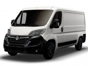 opel movano van l2h2 2022 3D 模型