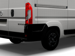 opel movano van l2h2 2022 3D 模型