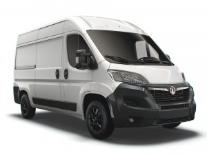 vauxhall movano van l2h2 2022 3D Model