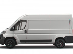 vauxhall movano van l2h2 2022 Modelo 3D