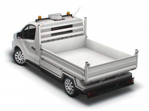 nissan nv300 tipper 2022 Modèle 3D