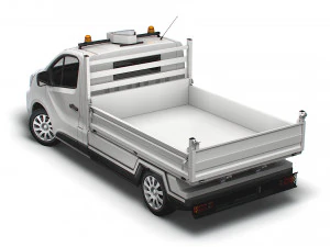 nissan nv300 tipper 2022 3D Model