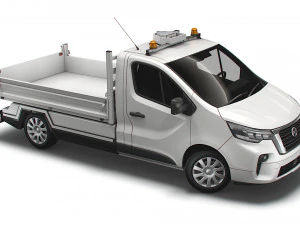nissan nv300 tipper 2022 3D Model