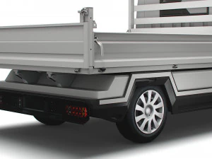 nissan nv300 tipper 2022 3D Model