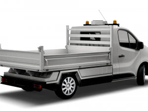 nissan nv300 tipper 2022 3D Model
