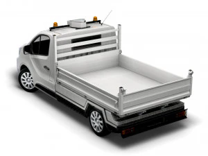 nissan nv300 tipper 2022 3D Model