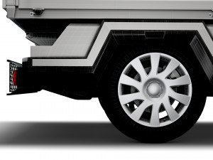 nissan nv300 tipper 2022 Modèle 3D