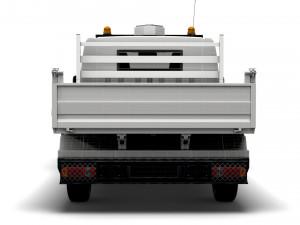 nissan nv300 tipper 2022 Modèle 3D