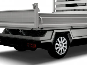 nissan nv300 tipper 2022 3D Model