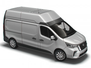 nissan nv300 van l2h2 2022 3D Model