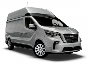 nissan nv300 van l2h2 2022 3D Model