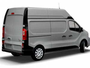 nissan nv300 van l2h2 2022 3D Model