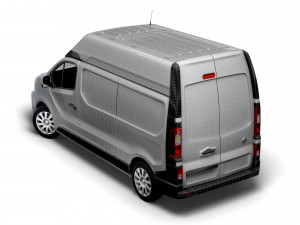 nissan nv300 van l2h2 2022 3D Model