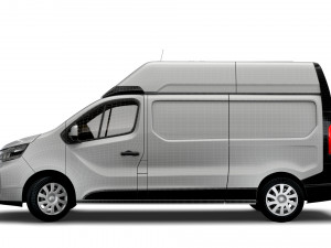 nissan nv300 van l2h2 2022 3D Model