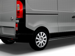 nissan nv300 van l2h2 2022 3D Model