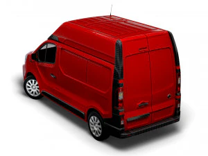nissan nv 300 van l1h2 2021 3D Model