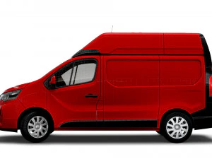 nissan nv 300 van l1h2 2021 3D Model