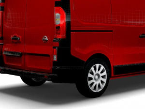 nissan nv 300 van l1h2 2021 3D Model