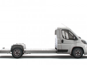 fiat ducato 3540 l4 platform cab 2022 Modelo 3D