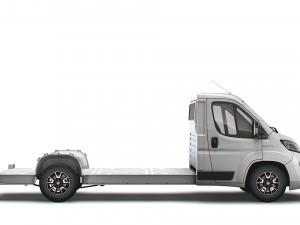 fiat ducato 3540 l4 platform cab 2022 Modelo 3D