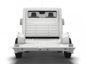 fiat ducato 3540 l4 platform cab 2022 Modelo 3D
