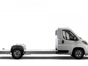 fiat ducato 3540 l4 platform cab 2022 Modelo 3D
