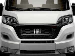 fiat ducato 3540 l4 platform cab 2022 Modelo 3D