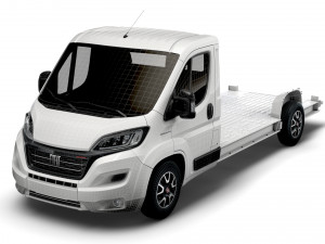 fiat ducato 3540 l4 platform cab 2022 Modelo 3D
