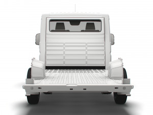 opel movano 3540 l4 platform cab 2022 3D Модель
