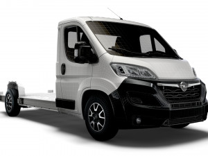 opel movano 3540 l4 platform cab 2022 3D Модель
