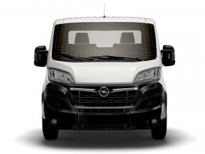 opel movano 3540 l4 platform cab 2022 3D Модель