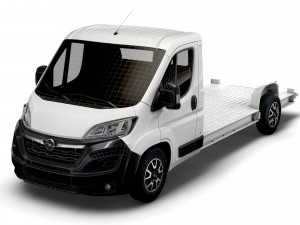 opel movano 3540 l4 platform cab 2022 3D Модель
