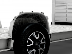 opel movano 3540 l4 platform cab 2022 3D Модель