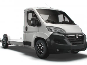 vauxhall movano 3540 l4 platform kabin 2022 3D Model