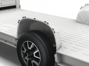 vauxhall movano 3540 l4 platform cab 2022 Modello 3D